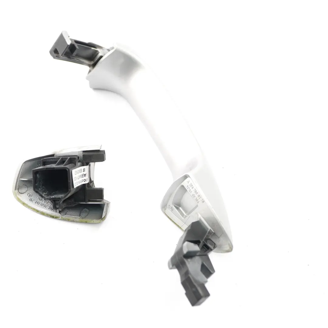  Maniglia porta Mercedes W176 W204 anteriore posteriore destra esterna Argento - SKU A2047600270-PLS1 - Numero di parte A2047600270