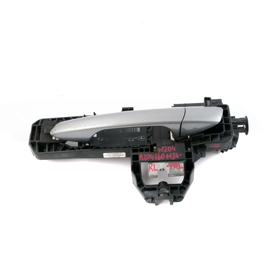  Grab Handle Door Mercedes W204 W207 Rear Left N/S Palladium Silver Metallic 792 - SKU A2047601134-PAL - Part number A2047601134