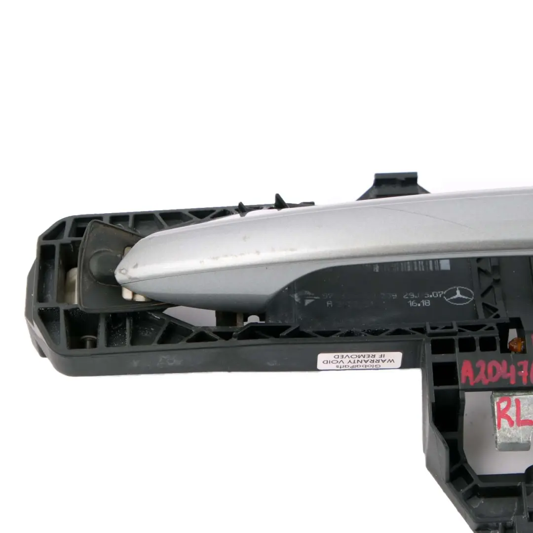 Grab Handle Door Mercedes W204 W207 Rear Left N/S Palladium Silver Metallic 792 to with Part number A2047601134 Grab Handle Door Mercedes W204 W207 Rear Left N/S Palladium Silver Metallic 792 - SKU A2047601134-PAL - Part number A2047601134