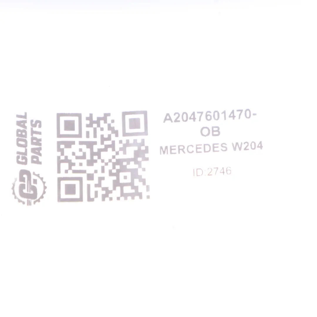  Türgriff Mercedes W176 W204 Griff hinten rechts Außen Obsidian Schwarz - 197 - SKU A2047601470-OB - Teilenummer A2047601470