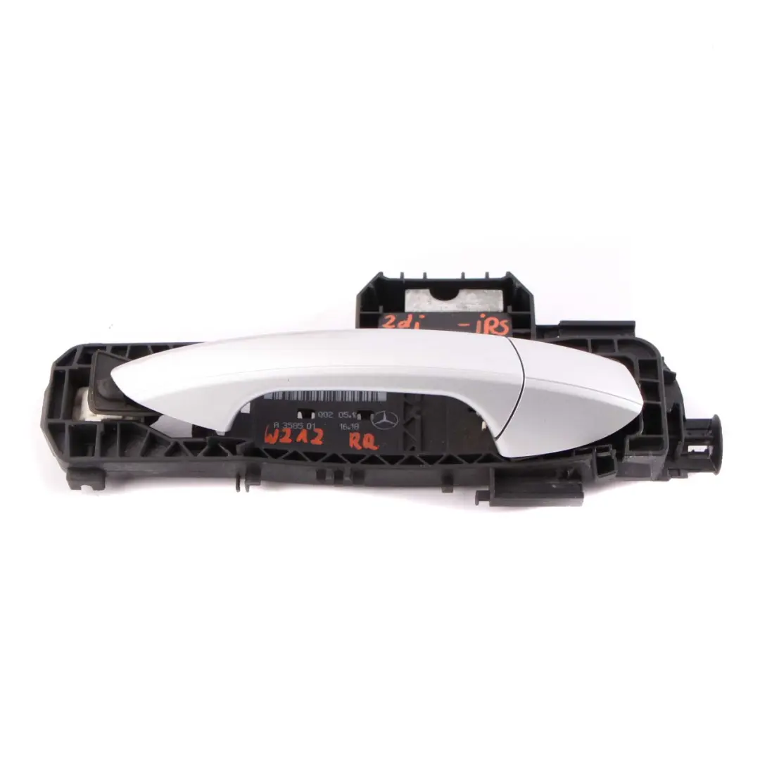  Door Handle Mercedes W204 Rear Right O/S Outside Iridium Silver Metallic 775 - SKU A2047601634-IRS - Part number A2047601634