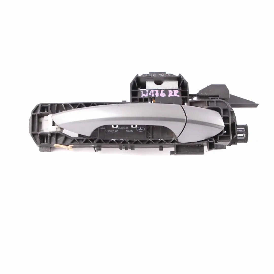  Door Handle Mercedes W176 Rear Right O/S Outside Mountain Grey 787 - SKU A2047601634-MG - Part number A2047601634