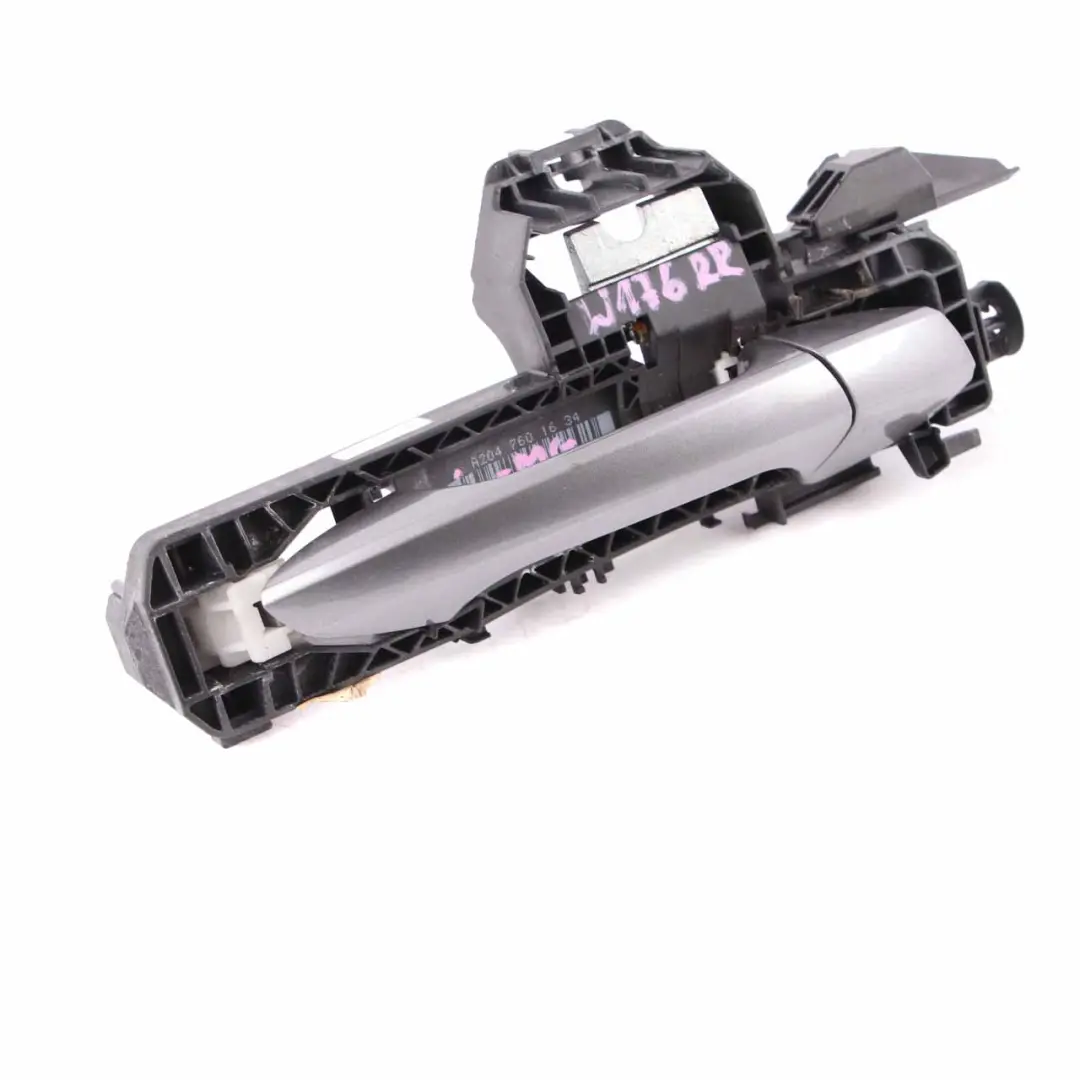 Door Handle Mercedes W176 Rear Right O/S Outside Mountain Grey 787 to with Part number A2047601634 Door Handle Mercedes W176 Rear Right O/S Outside Mountain Grey 787 - SKU A2047601634-MG - Part number A2047601634