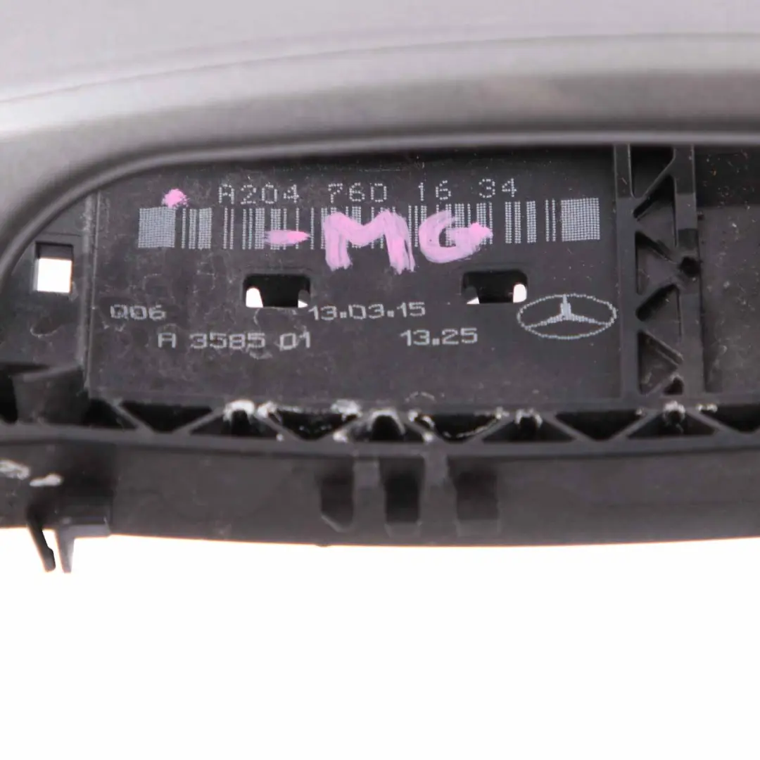  Door Handle Mercedes W176 Rear Right O/S Outside Mountain Grey 787 - SKU A2047601634-MG - Part number A2047601634