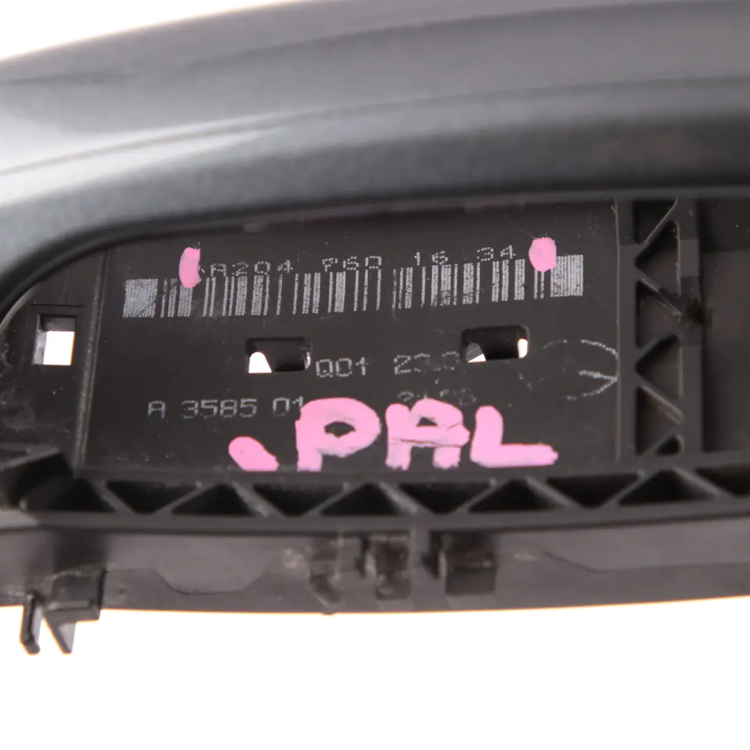 Door Handle Rear Right O/S Palladium Silver 792 to Mercedes W212 with Part number A2047601634 Mercedes W212 Door Handle Rear Right O/S Palladium Silver 792 - SKU A2047601634-PAL - Part number A2047601634