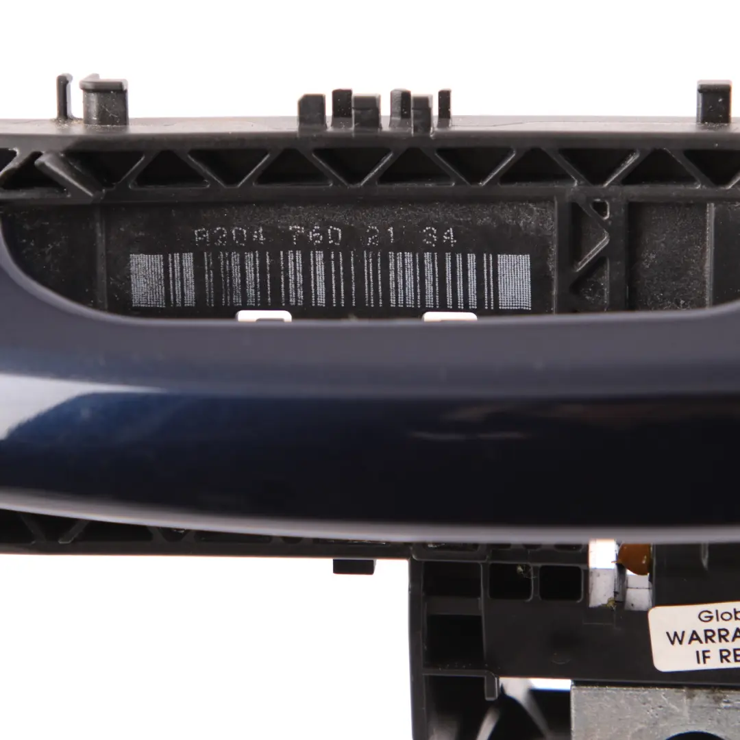 Grab Handle Rear Left Door N/S Cavansite Blue Metallic 890 to Mercedes W176 with Part number A2047602134 Mercedes W176 Grab Handle Rear Left Door N/S Cavansite Blue Metallic 890 - SKU A2047602134-CVB - Part number A2047602134