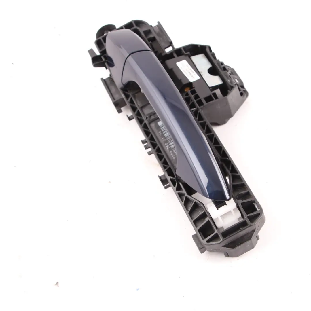 Grab Handle Rear Left Door N/S Cavansite Blue Metallic 890 to Mercedes W176 with Part number A2047602134 Mercedes W176 Grab Handle Rear Left Door N/S Cavansite Blue Metallic 890 - SKU A2047602134-CVB - Part number A2047602134