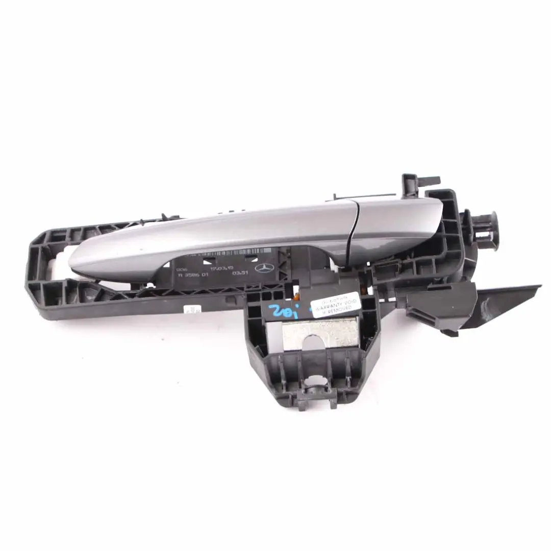 Door Handle Mercedes W176 W204 Grab Rear Left N/S Mountain Grey 787 to with Part number A2047602134 Door Handle Mercedes W176 W204 Grab Rear Left N/S Mountain Grey 787 - SKU A2047602134-MG - Part number A2047602134