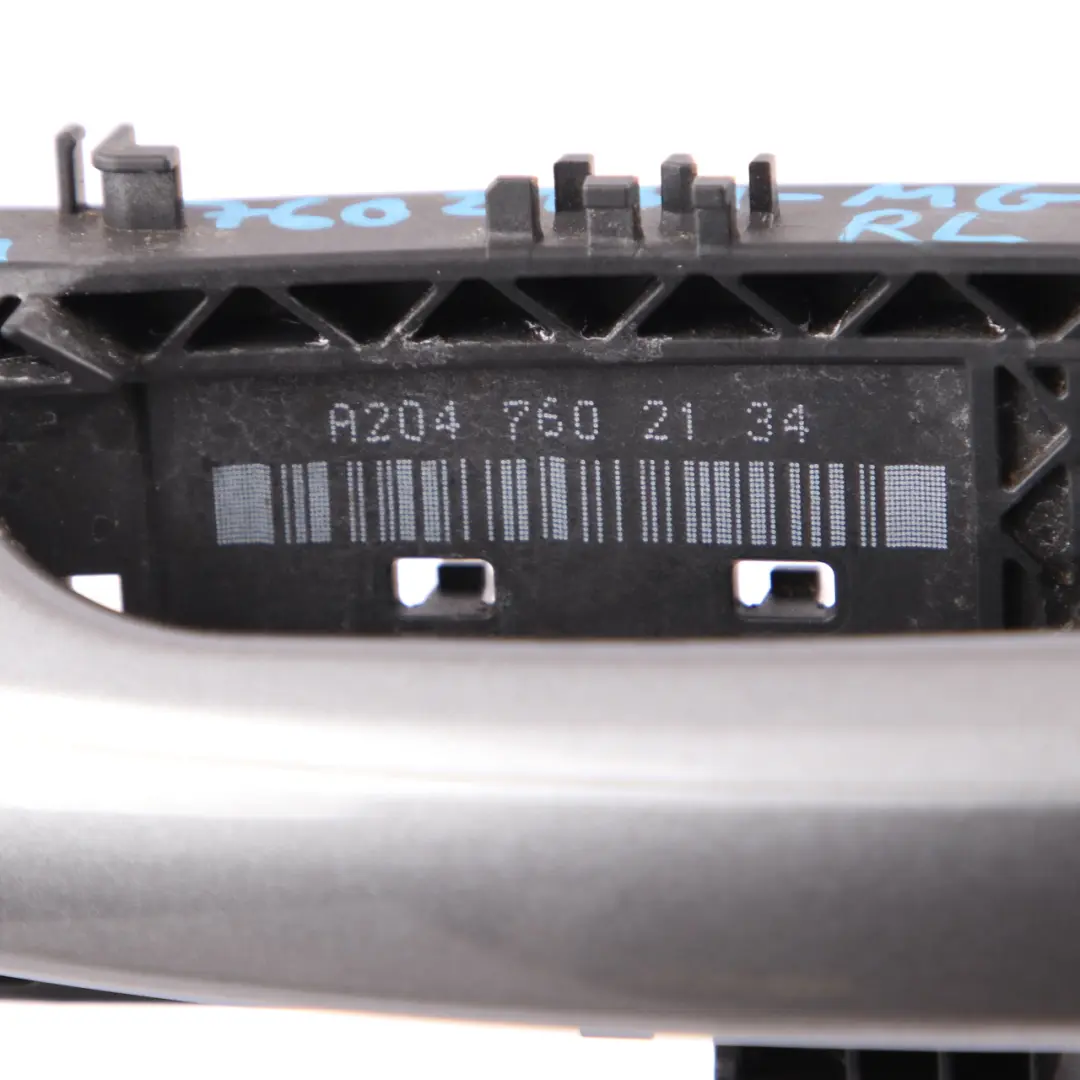 Door Handle Mercedes W176 W204 Grab Rear Left N/S Mountain Grey 787 to with Part number A2047602134 Door Handle Mercedes W176 W204 Grab Rear Left N/S Mountain Grey 787 - SKU A2047602134-MG - Part number A2047602134