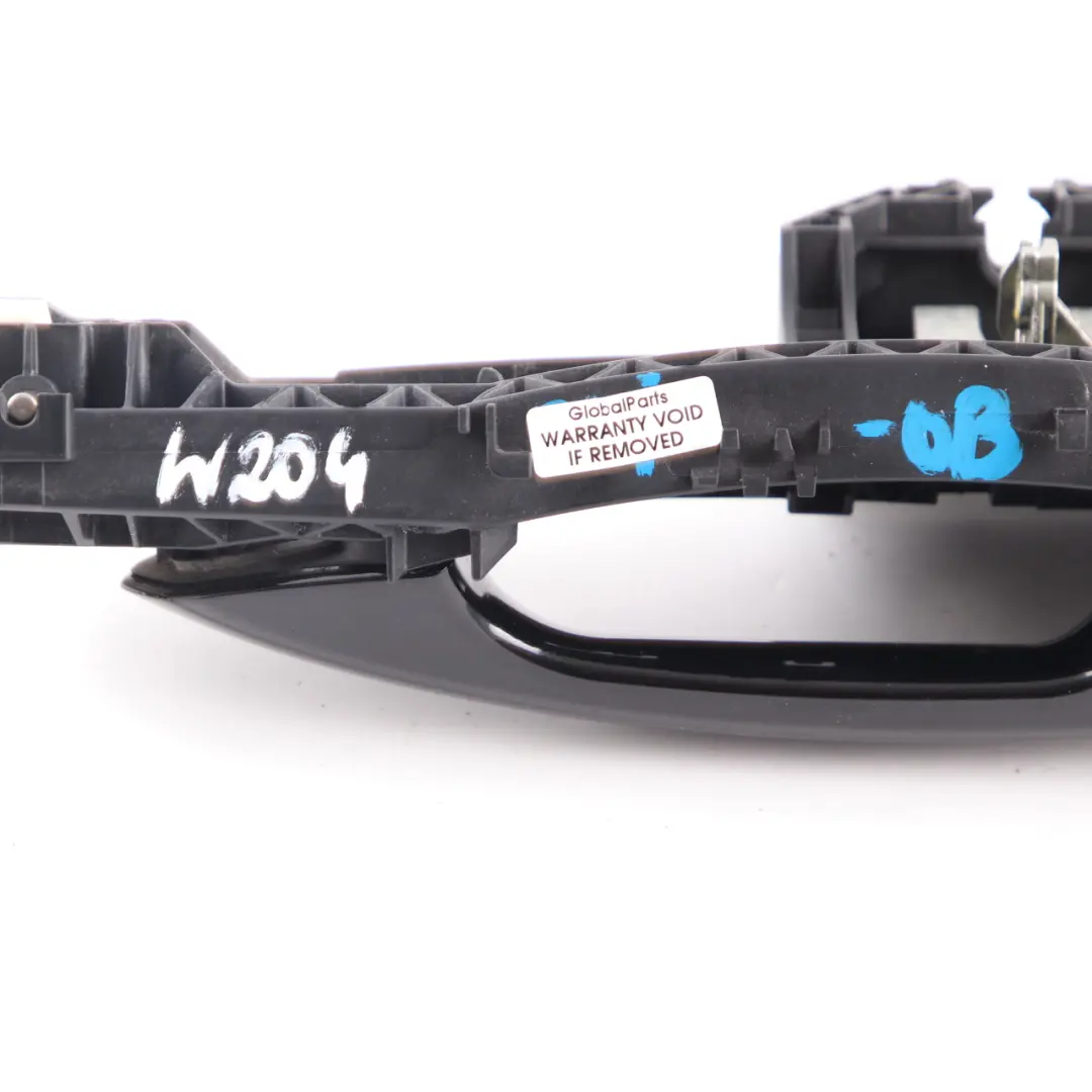  Door Handle Mercedes W176 W204 Grab Rear Left N/S Obsidian Black 197 - SKU A2047602134-OB - Part number A2047602134