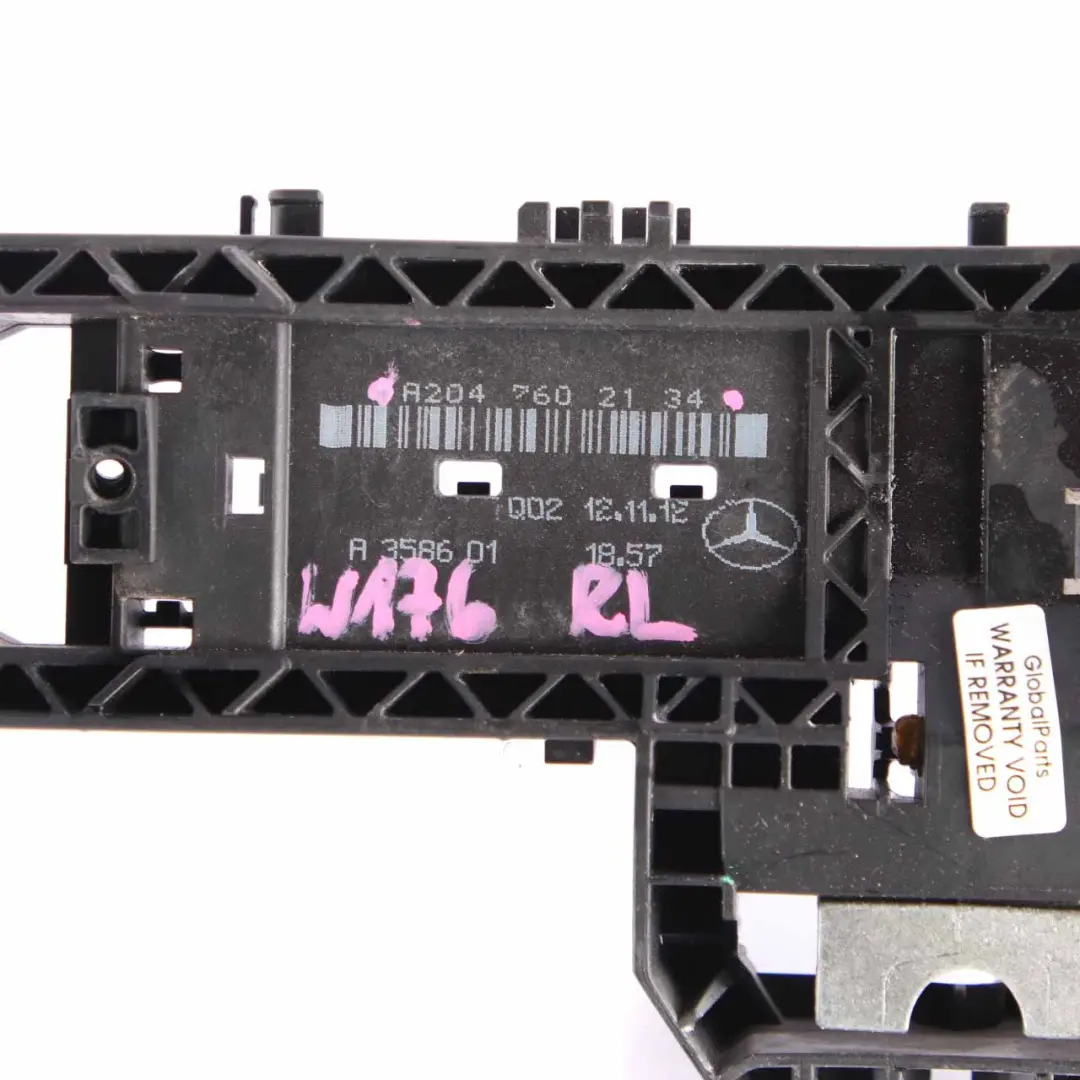Mercedes W176 Haltegriff Träger Basis Hinten Links Tür N/S - SKU A2047602134 - Teilenummer A2047602134