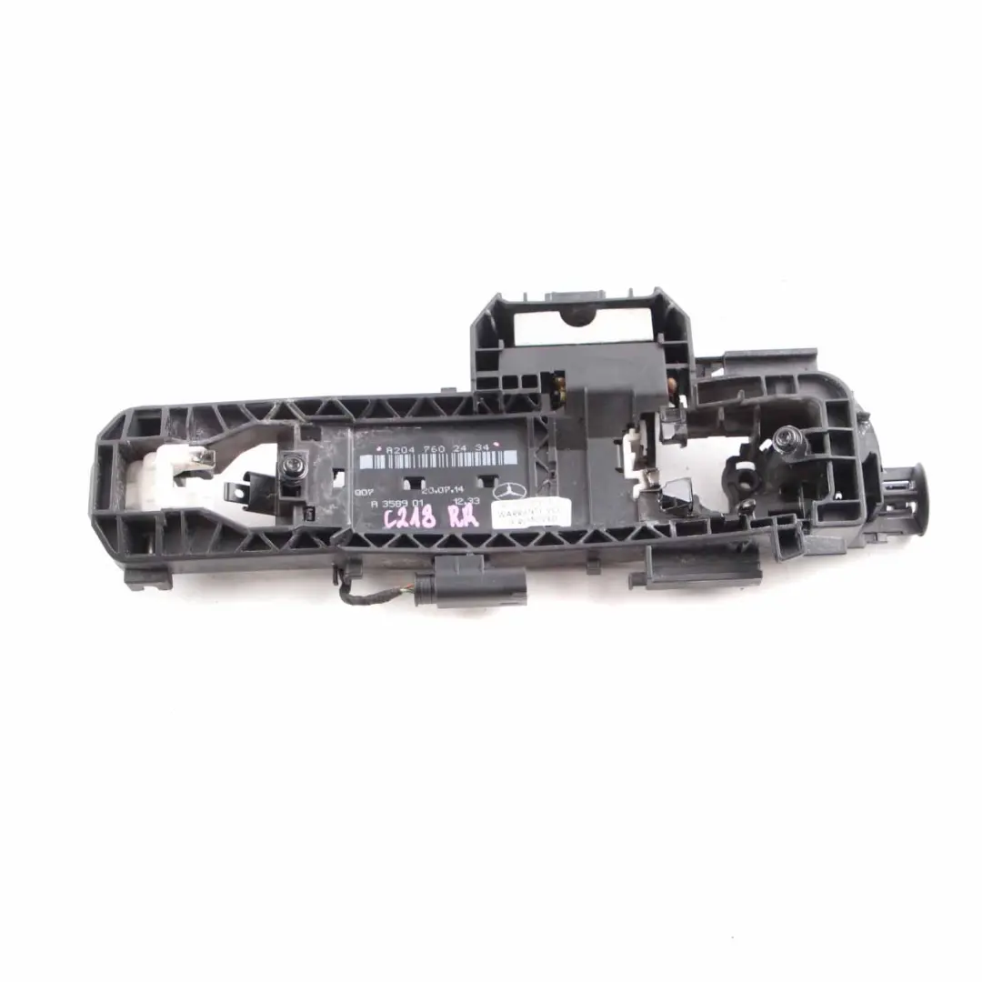 Handle Base Mercedes W176 W204 W218 Rear Right O/S Door Grab Carrier to with Part number A2047602434 Handle Base Mercedes W176 W204 W218 Rear Right O/S Door Grab Carrier - SKU A2047602434-1 - Part number A2047602434