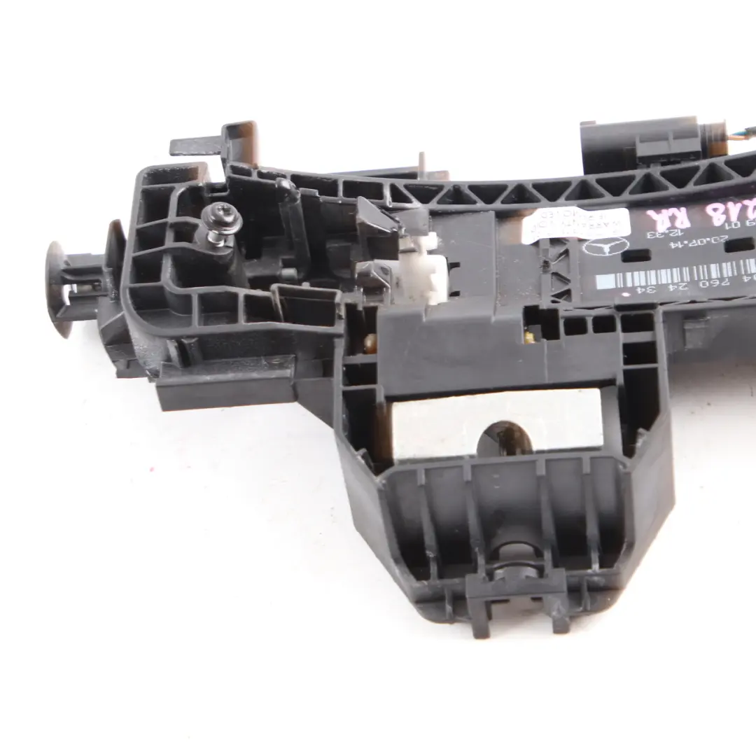 Handle Base Mercedes W176 W204 W218 Rear Right O/S Door Grab Carrier to with Part number A2047602434 Handle Base Mercedes W176 W204 W218 Rear Right O/S Door Grab Carrier - SKU A2047602434-1 - Part number A2047602434