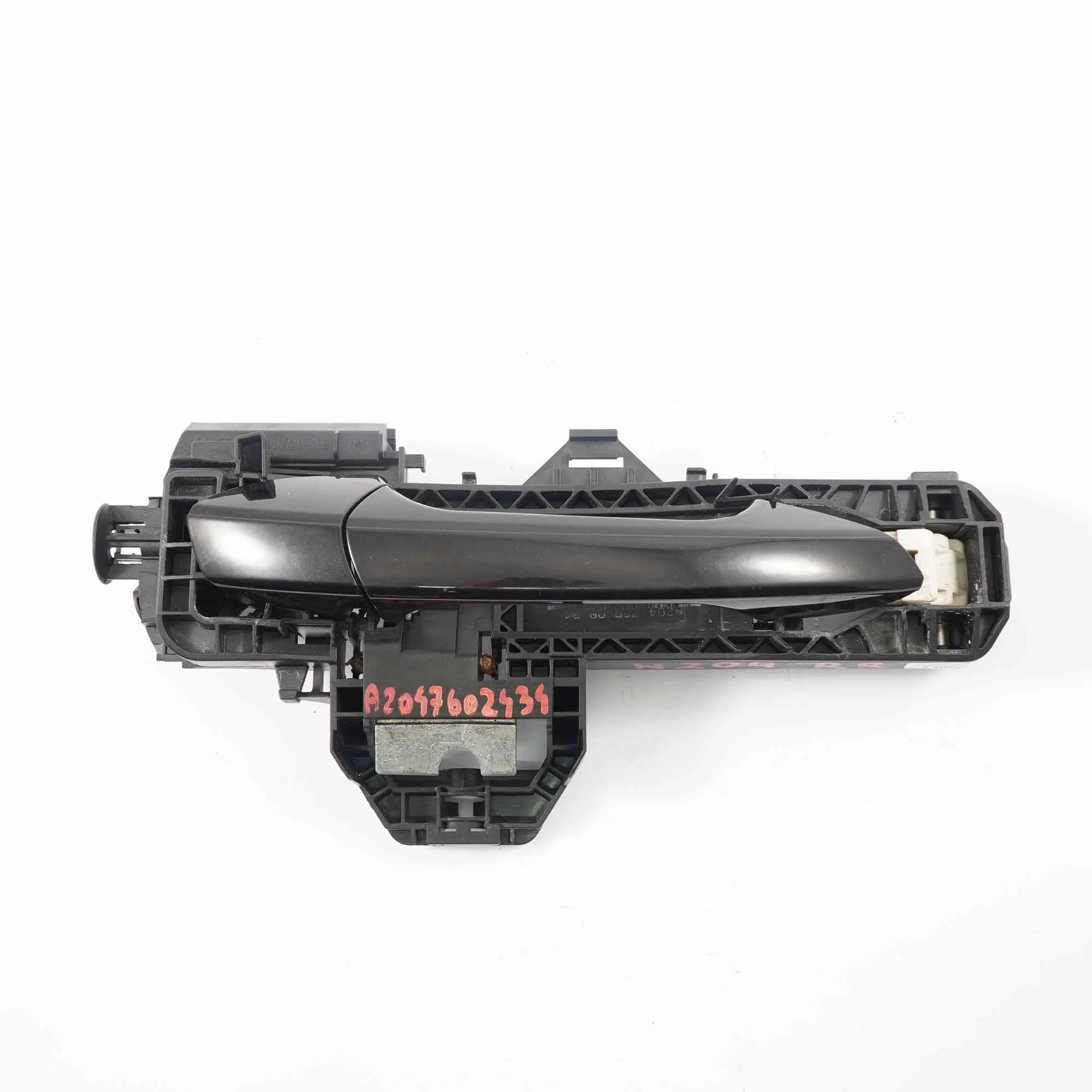 Mercedes W204 Door Handle Grab Rear Right O/S Obsidian Black Metallic 197