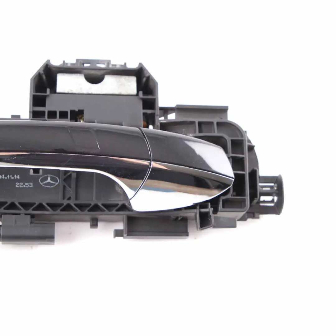 Mercedes W204 Door Handle Grab Rear Right O/S Obsidian Black Metallic - 197 - SKU A2047602434-OB1 - Part number A2047602434
