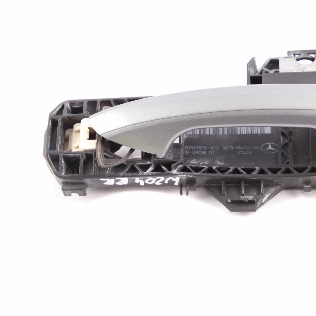 Mercedes W204 Door Handle Grab Rear Right O/S Palladium Silver 792 A2047600834 - SKU A2047602434-PAL - Part number A2047602434