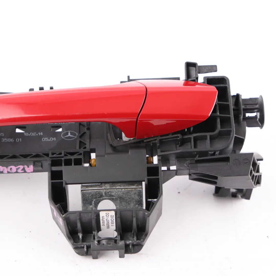 Door Handle Grab Front Left N/S Fire Opal Red 590 A2047602134 to Mercedes W204 with Part number A2047602534 Mercedes W204 Door Handle Grab Front Left N/S Fire Opal Red 590 A2047602134 - SKU rhd-A2047602534-FUP - Part number A2047602534