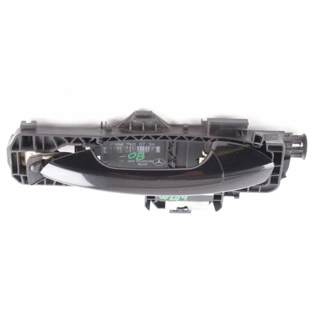 Grab Handle Door Mercedes W204 Front Left N/S Outside Obsidian Black 197 - SKU A2047602534-OB - Part number A2047602534