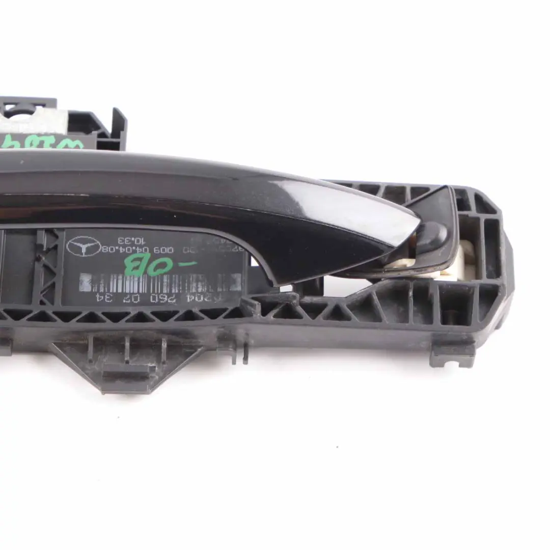 Grab Handle Door Mercedes W204 Front Left N/S Outside Obsidian Black 197 to with Part number A2047602534 Grab Handle Door Mercedes W204 Front Left N/S Outside Obsidian Black 197 - SKU A2047602534-OB - Part number A2047602534