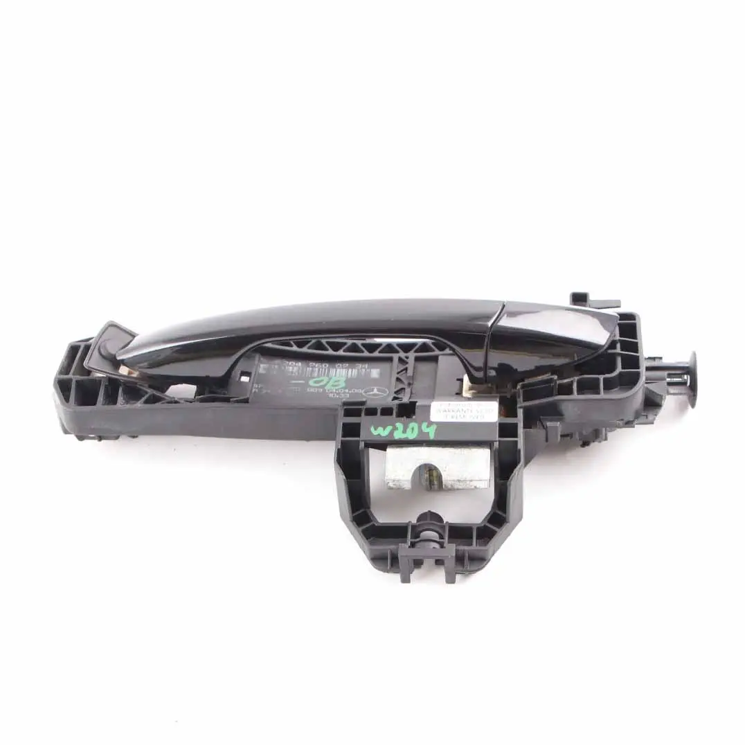 Grab Handle Door Mercedes W204 Front Left N/S Outside Obsidian Black 197 to with Part number A2047602534 Grab Handle Door Mercedes W204 Front Left N/S Outside Obsidian Black 197 - SKU A2047602534-OB - Part number A2047602534
