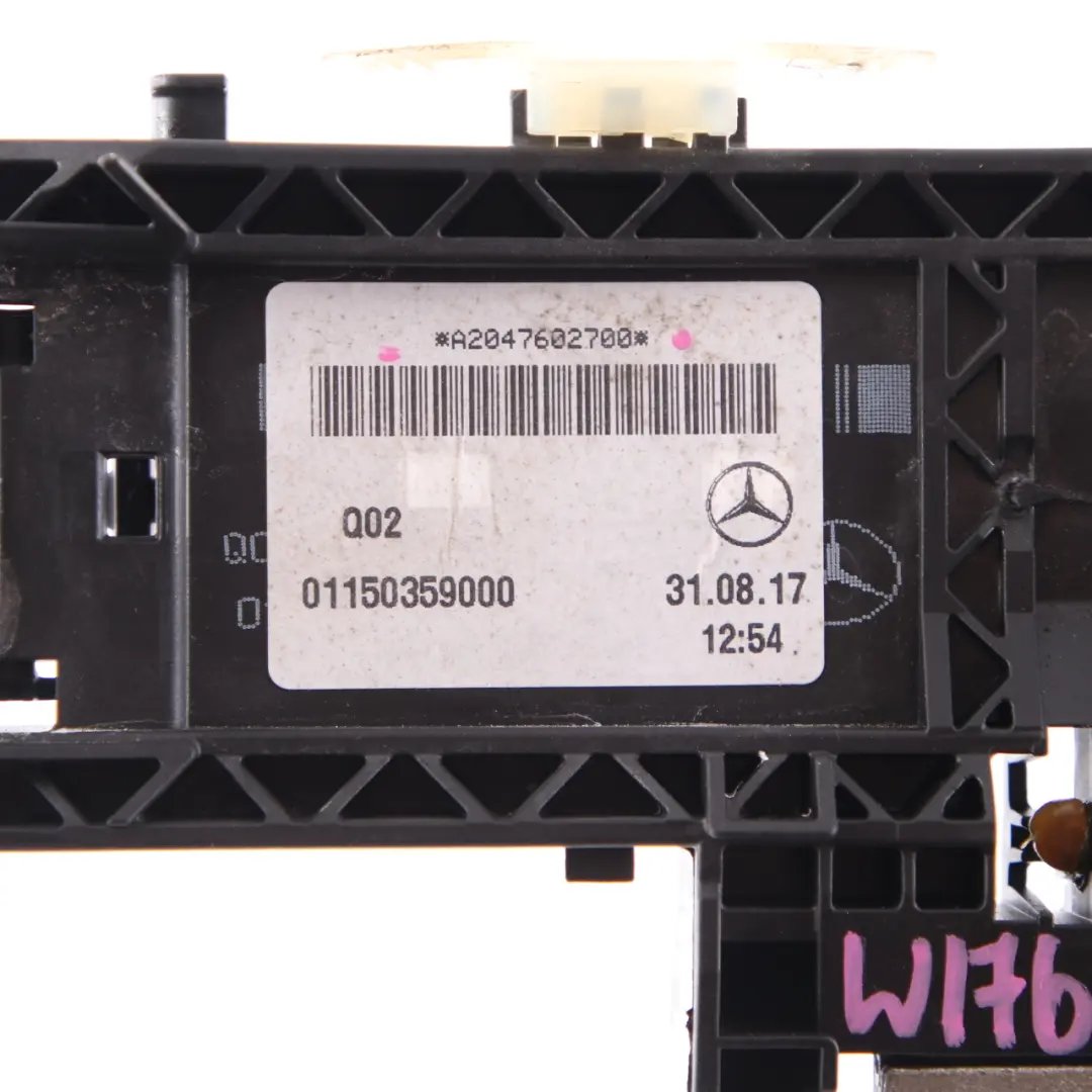 Mercedes W176 Door Handle Grab Front Left N/S Outside - SKU A2047602700 - Part number A2047602700