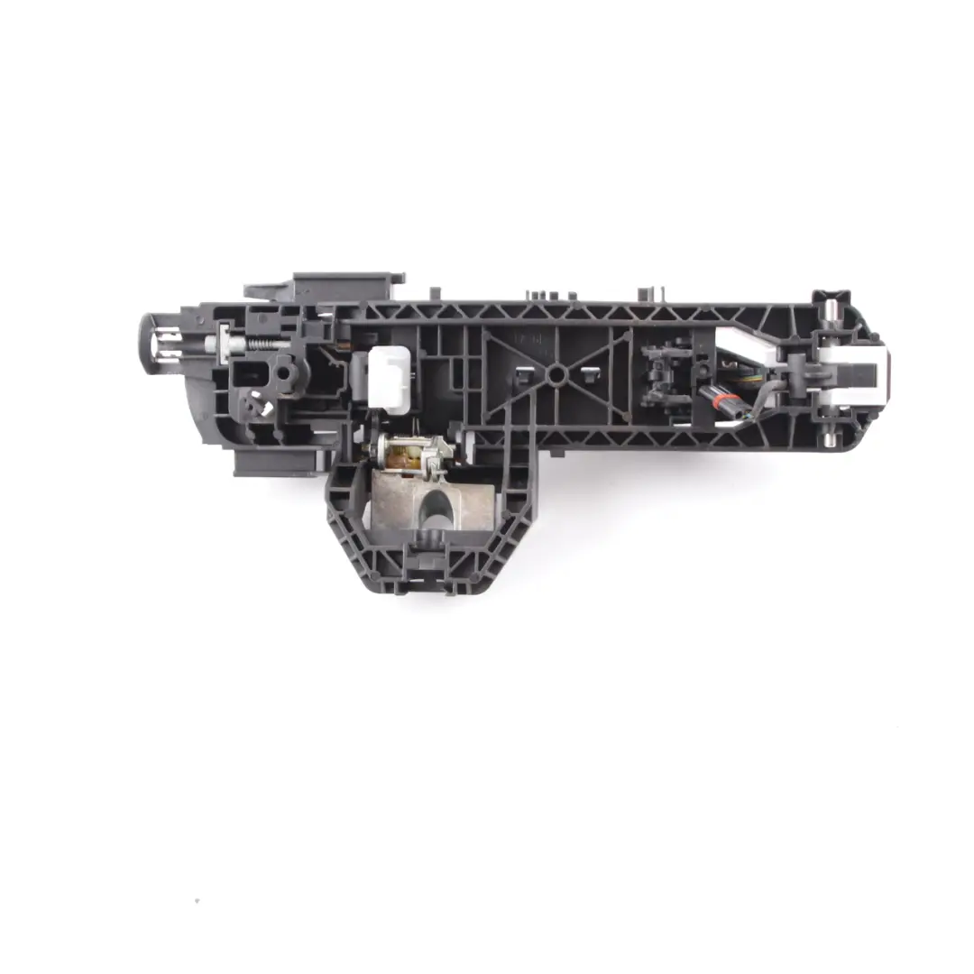 Mercedes W176 Door Grab Handle Rear Left N/S Outside Kosmos Black Metallic - 191 - SKU A2047602834-KB - Part number A2047602834