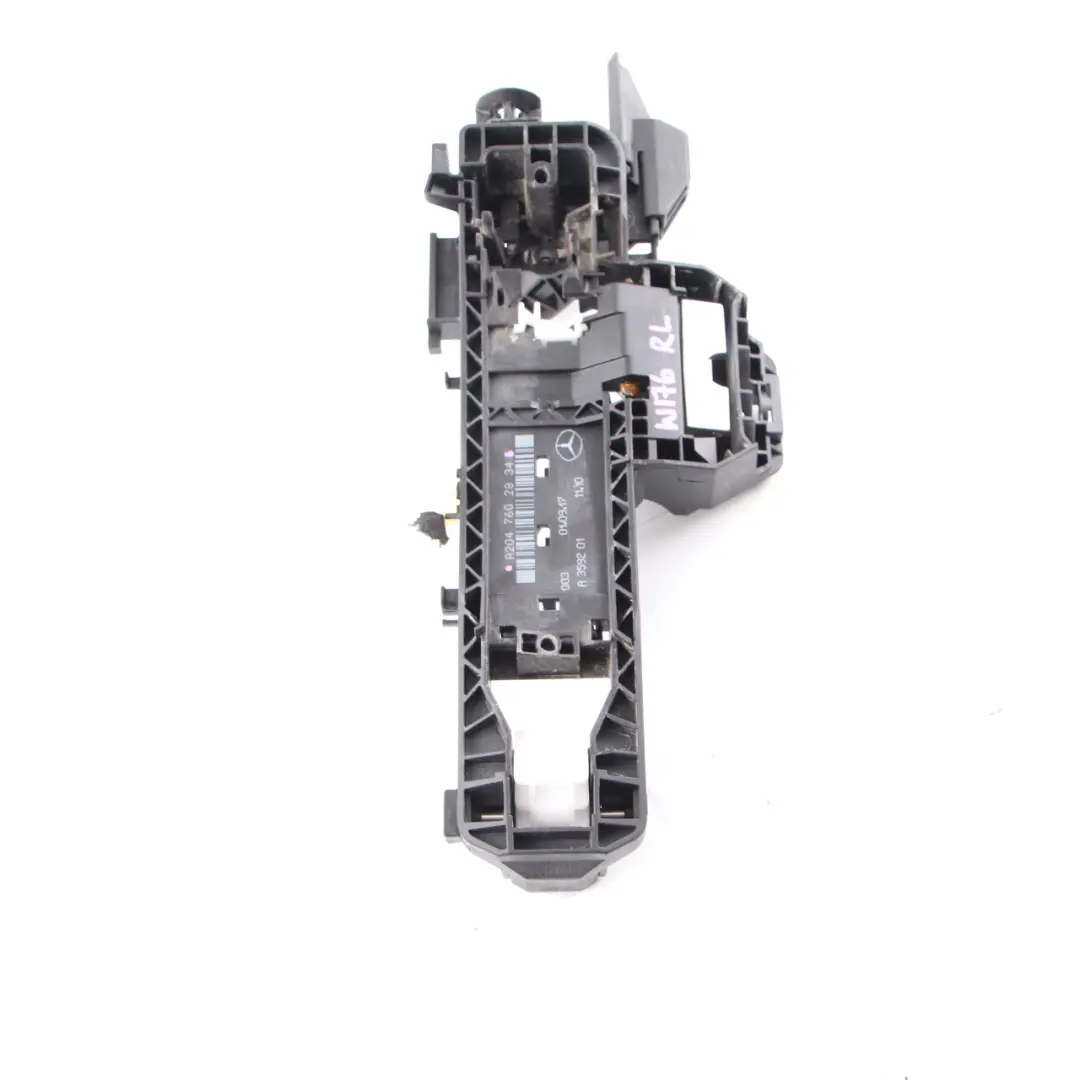 Mercedes W176 Door Grab Handle Rear Left N/S Outside Exterior - SKU A2047602834 - Part number A2047602834