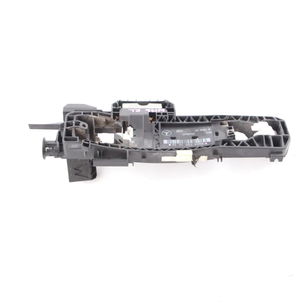 Mercedes W176 Door Grab Handle Rear Left N/S Outside Exterior - SKU A2047602834 - Part number A2047602834