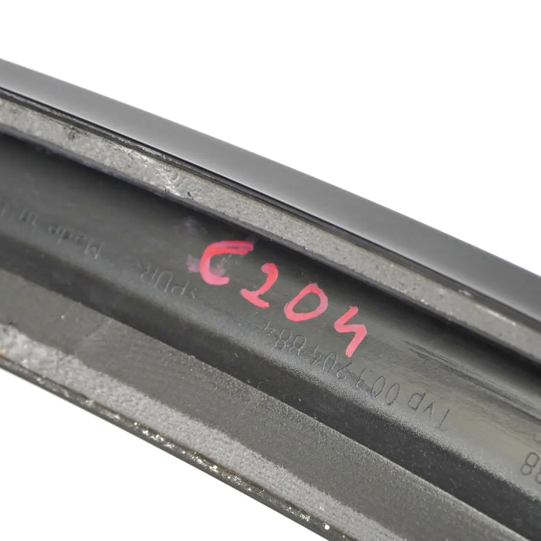 Mercedes C204 Coupé Aileron arrière AMG Garniture de coffre Noir Obsidien - 197 - SKU A2047900988-OB - Numéro de pièce A2047900988