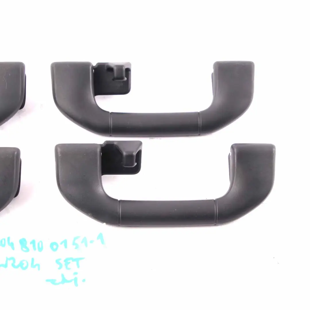 Grab Handle Roof Front Rear Left Right N/O/S Set Black to Mercedes W204 W212 with Part number A2048100151 Mercedes W204 W212 Grab Handle Roof Front Rear Left Right N/O/S Set Black - SKU A2048100151-SET1 - Part number A2048100151