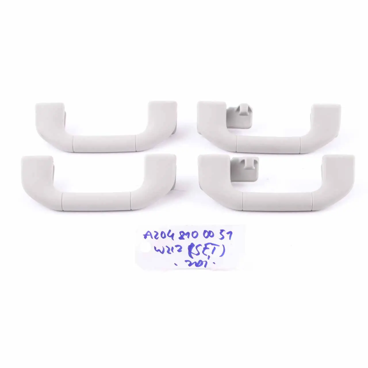 Mercedes W204 W212 Haltegriff Dach Vorne Hinten Links Rechts Set Schwarz