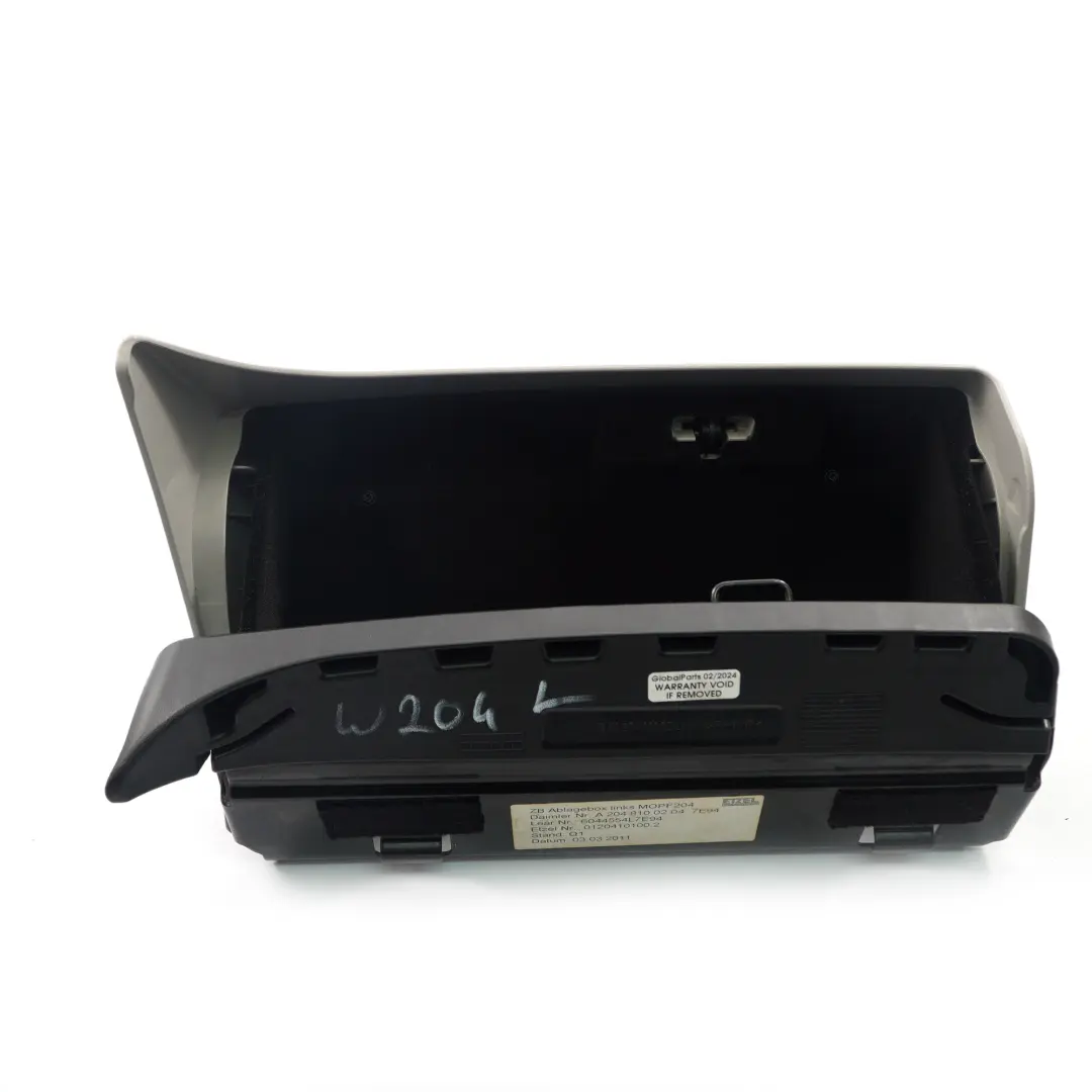 Mercedes W204 Asiento Caja Almacenamiento Debajo Bandeja Izquierda - SKU A2048100204 - Número de pieza A2048100204