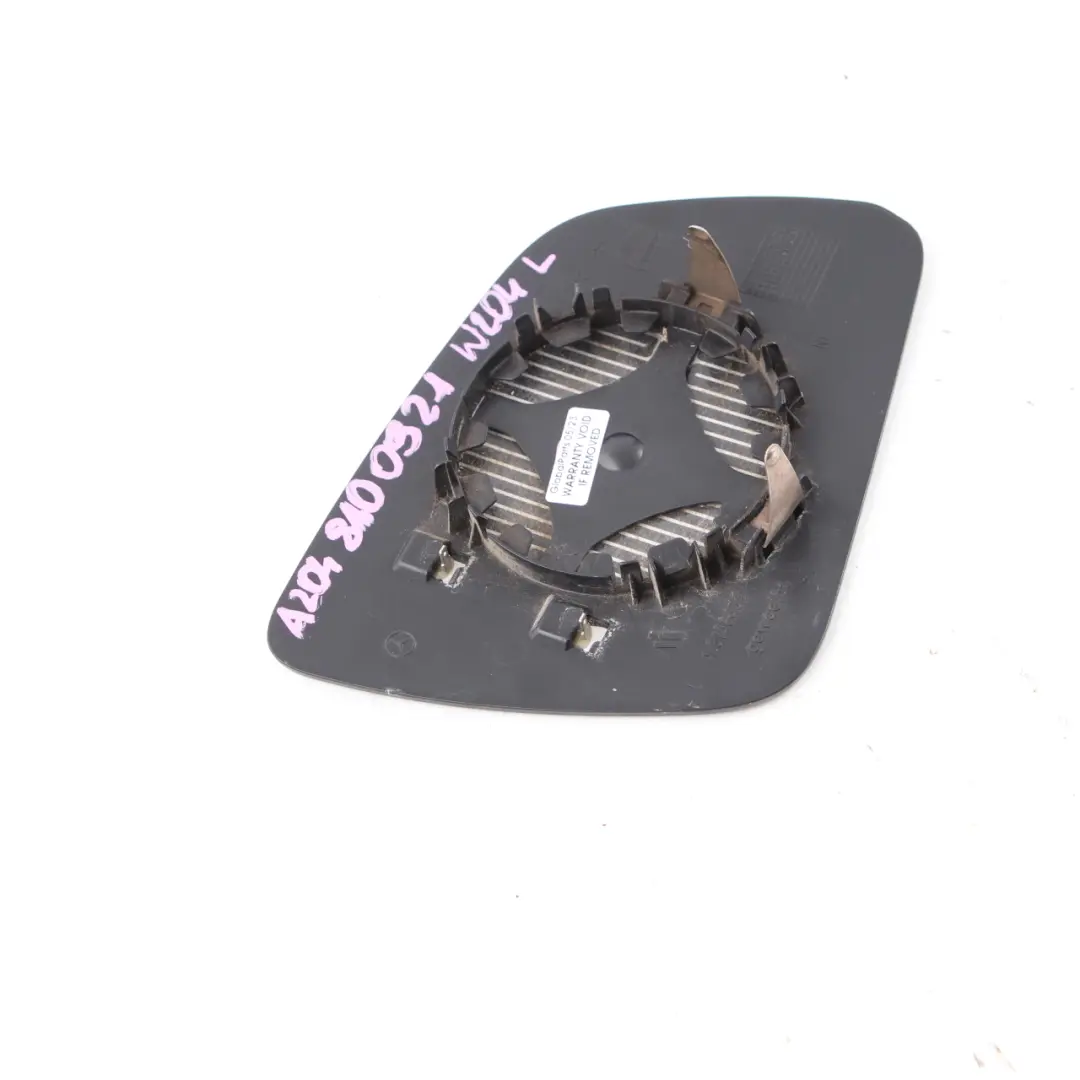 Wing Mirror Glass Left Door N/S Heated to Mercedes W204 with Part number A2048100921 Mercedes W204 Wing Mirror Glass Left Door N/S Heated - SKU A2048100921 - Part number A2048100921