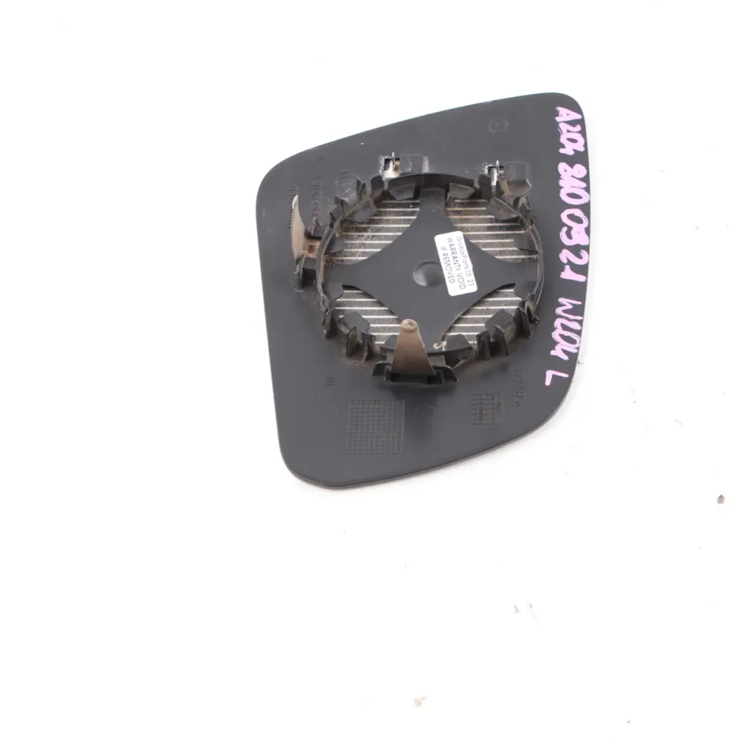 Wing Mirror Glass Left Door N/S Heated to Mercedes W204 with Part number A2048100921 Mercedes W204 Wing Mirror Glass Left Door N/S Heated - SKU A2048100921 - Part number A2048100921