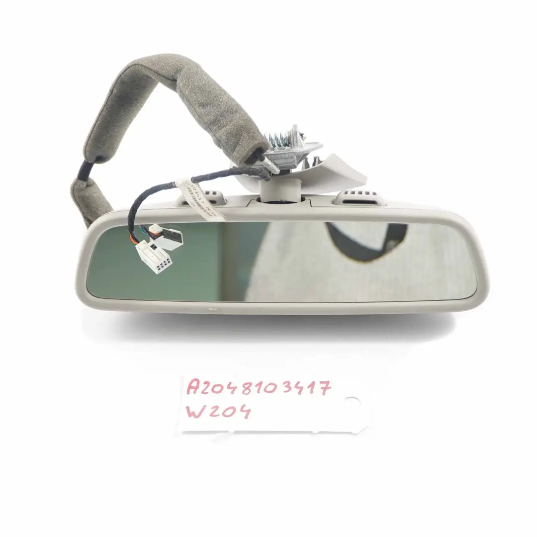 Lusterko Wewnętrzne Wsteczne Szare do Mercedes W204 o numerze A2048103417 Mercedes W204 Lusterko Wewnętrzne Wsteczne Szare - SKU A2048103417 - Numer Części A2048103417