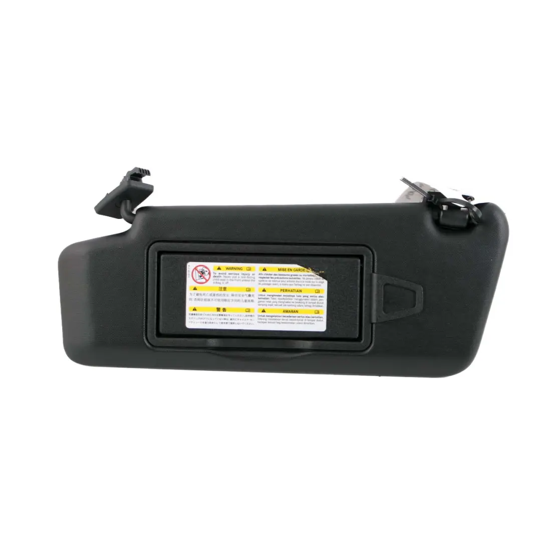 Left N/S Sun Visor Cover Trim Black to Mercedes W204 with Part number A2048104510 Mercedes W204 Left N/S Sun Visor Cover Trim Black - SKU A2048104510-1 - Part number A2048104510