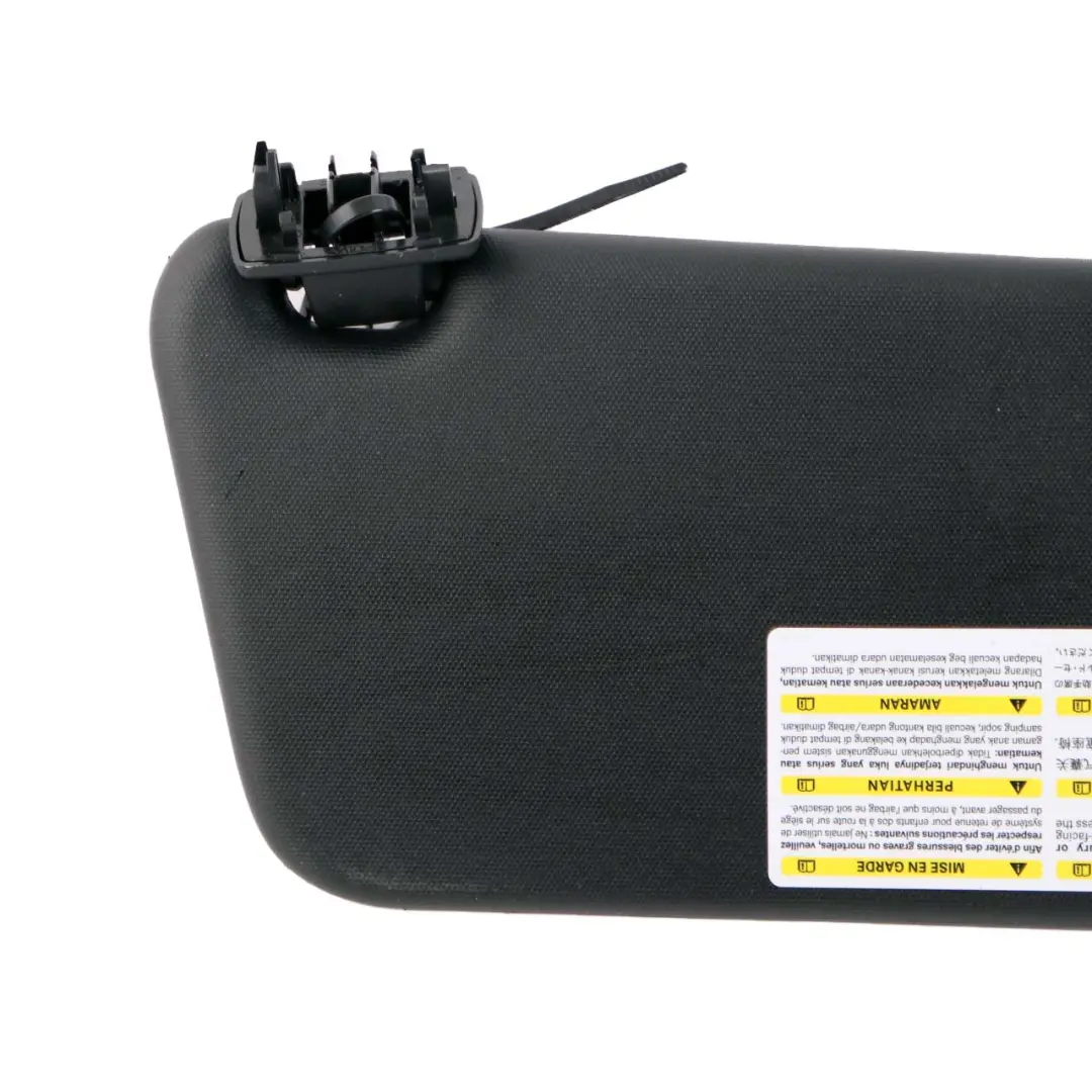 Embellecedor Parasol Izquierdo Negro para Mercedes W204 con número de pieza A2048104510 Mercedes W204 Embellecedor Parasol Izquierdo Negro - SKU A2048104510-1 - Número de pieza A2048104510