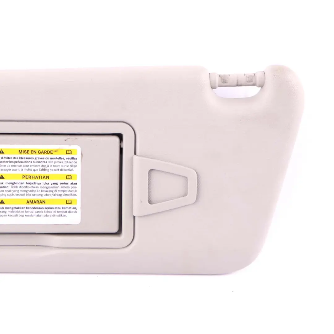 Mercedes W204 Sun Visor Cover Left N/S Trim Grey C-Class - SKU A2048104510-2 - Part number A2048104510