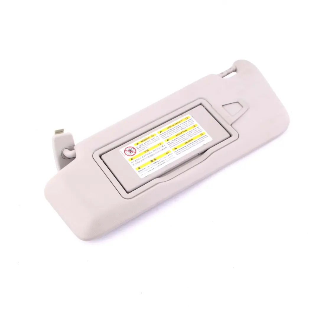 Mercedes W204 Sun Visor Cover Left N/S Trim Grey C-Class - SKU A2048104510-2 - Part number A2048104510