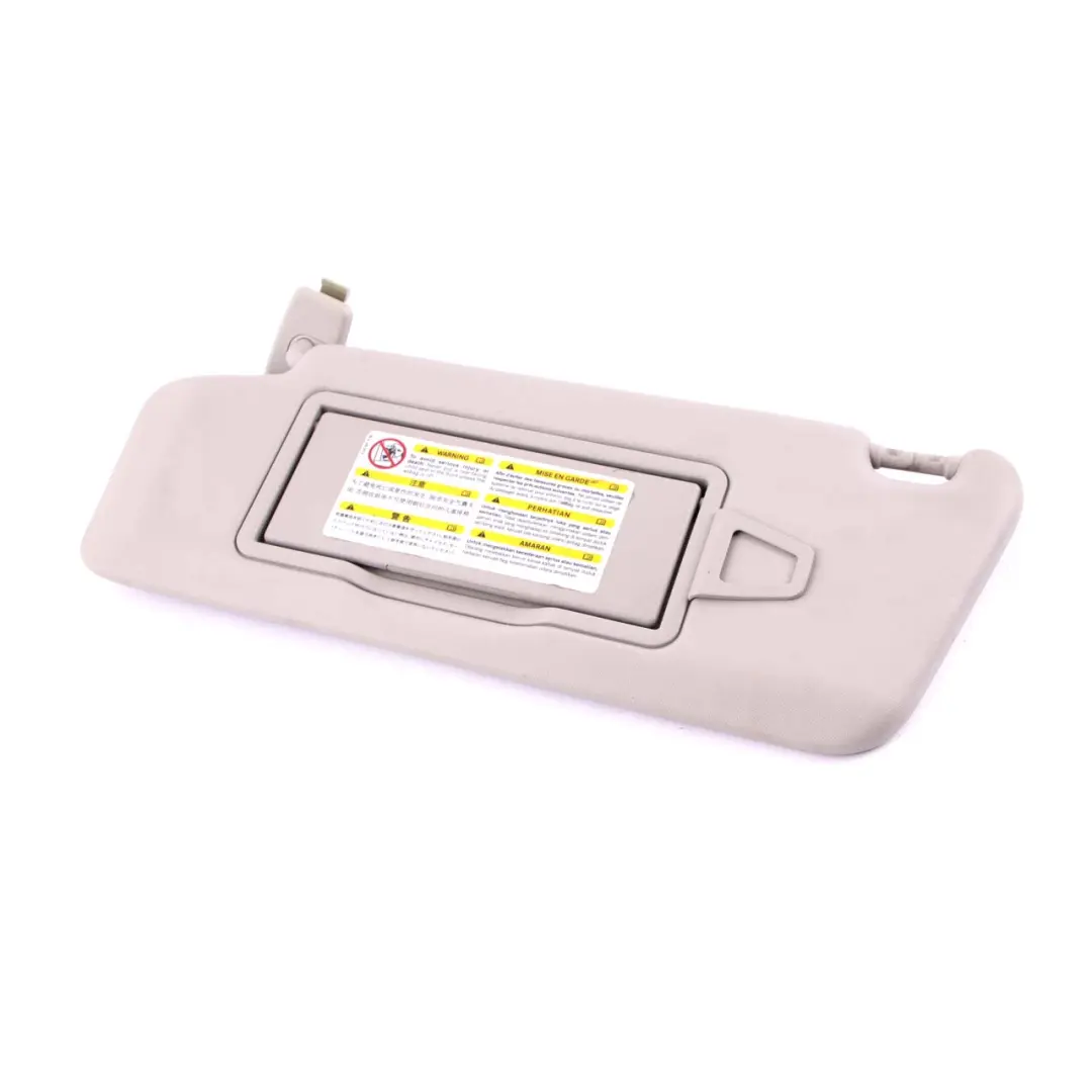 Mercedes W204 Sun Visor Cover Left N/S Trim Grey C-Class - SKU A2048104510-2 - Part number A2048104510