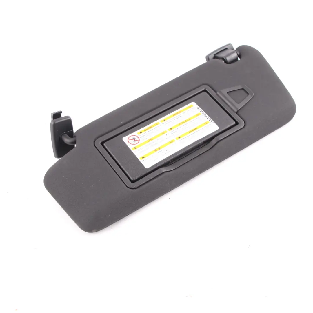 Mercedes W204 Sonnenblende Links Abdeckung Verkleidung Schwarz - SKU A2048104510-3 - Teilenummer A2048104510