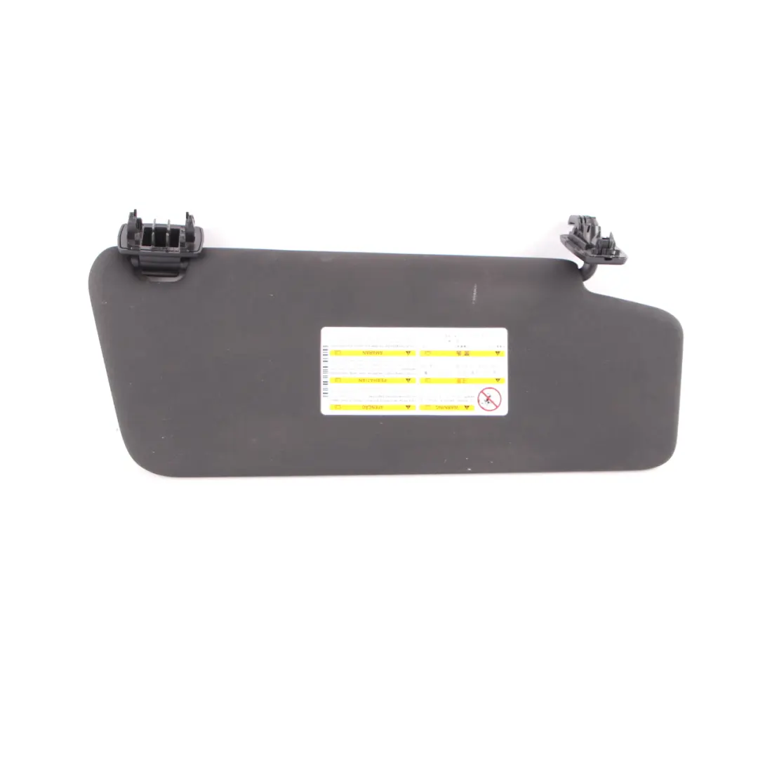 Sun Visor Left N/S Cover Trim Panel Black to Mercedes W204 with Part number A2048104510 Mercedes W204 Sun Visor Left N/S Cover Trim Panel Black - SKU A2048104510-3 - Part number A2048104510