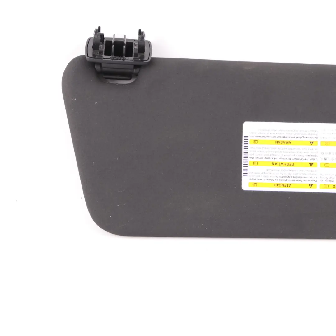 Mercedes W204 Sonnenblende Links Abdeckung Verkleidung Schwarz - SKU A2048104510-3 - Teilenummer A2048104510