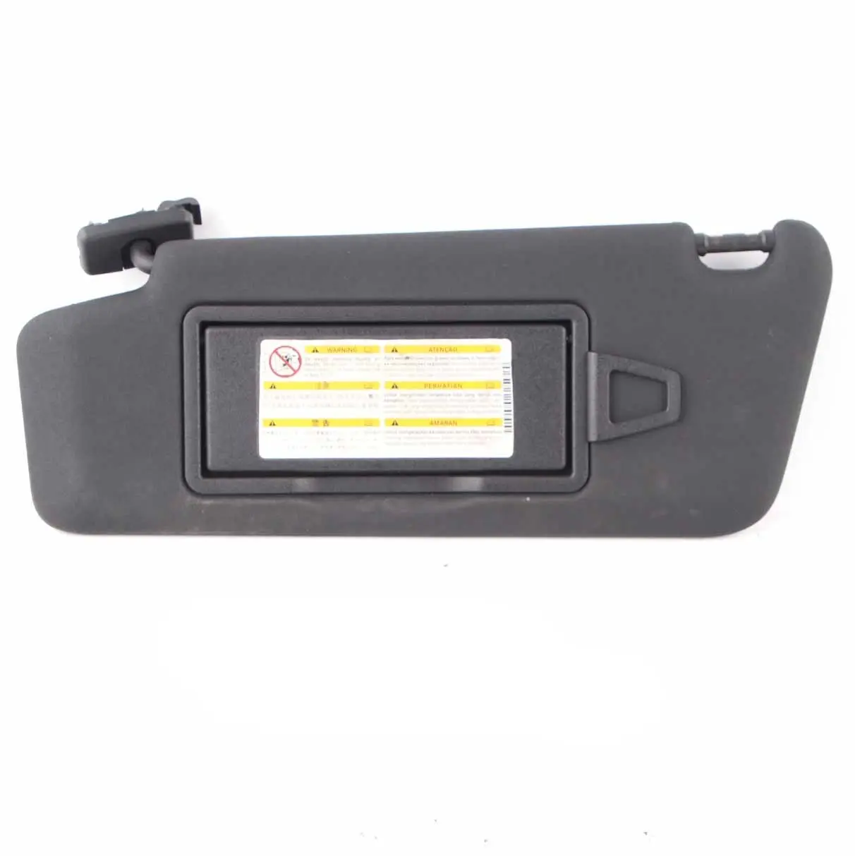 Mercedes W204 Izquierda Visera Parasol Cubierta Panel Negro A2048104510