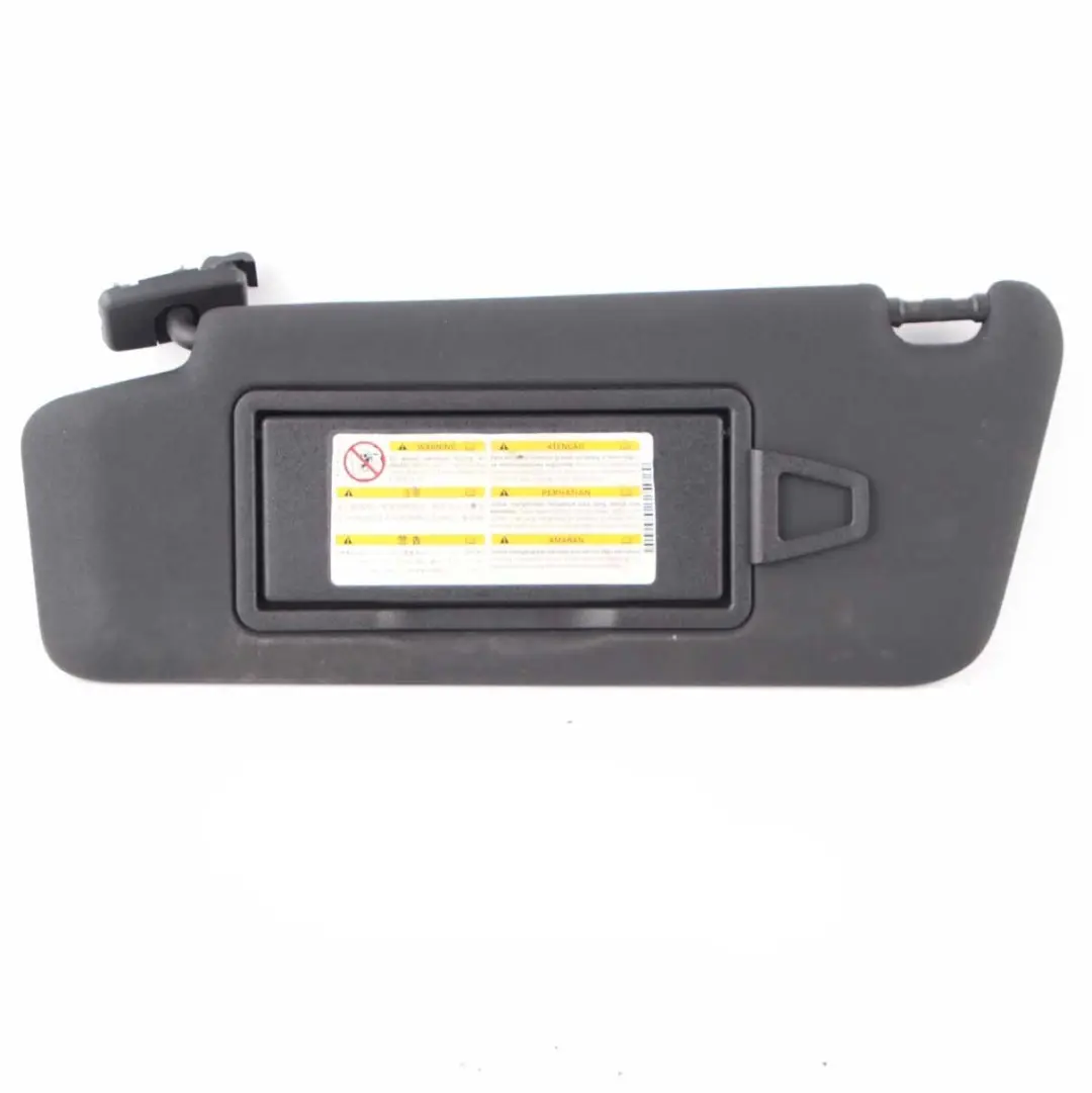 Sinistra Pannello Copertura Aletta Parasole Nero per Mercedes W204 con numero di parte A2048104510 Mercedes W204 Sinistra Pannello Copertura Aletta Parasole Nero - SKU A2048104510-4 - Numero di parte A2048104510