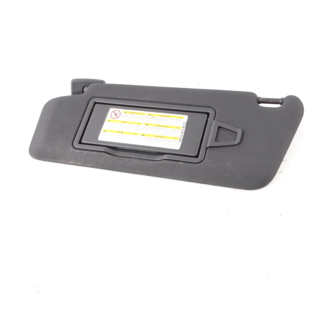 Sun Visor Cover Trim Mirror Left N/S Panel Black to Mercedes W204 with Part number A2048104510 Mercedes W204 Sun Visor Cover Trim Mirror Left N/S Panel Black - SKU A2048104510-4 - Part number A2048104510