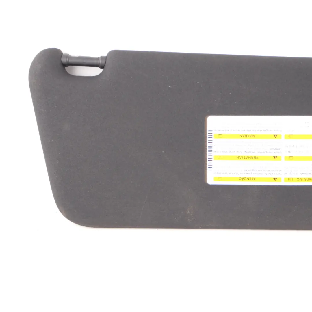 Mercedes W204 Sun Visor Cover Trim Mirror Left N/S Panel Black - SKU A2048104510-4 - Part number A2048104510