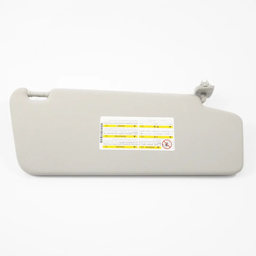Sun Visor Cover Left N/S Trim Grey to Mercedes W204 with Part number A2048104510 Mercedes W204 Sun Visor Cover Left N/S Trim Grey - SKU A2048104510-5 - Part number A2048104510