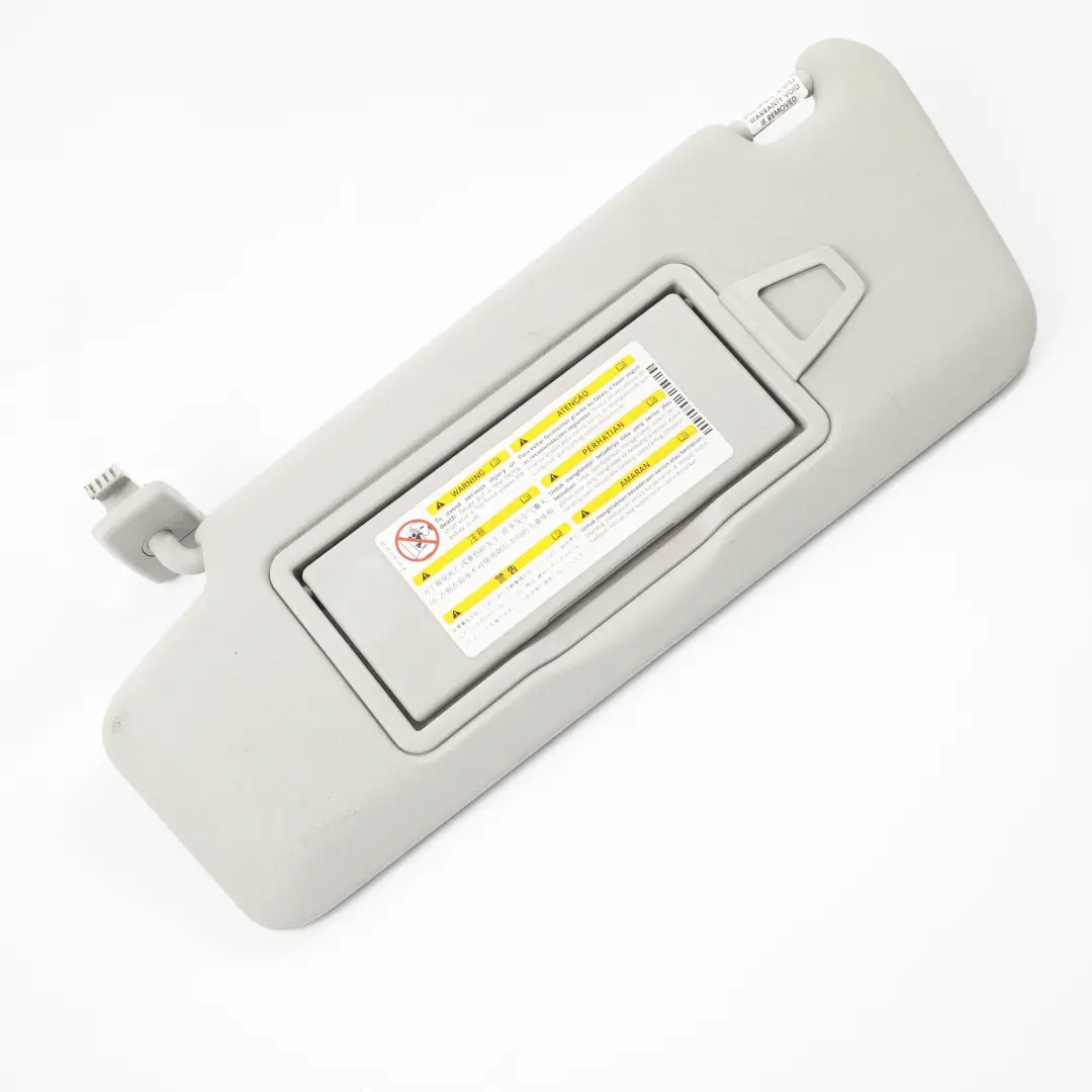 Mercedes W204 Sun Visor Cover Left N/S Trim Grey - SKU A2048104510-5 - Part number A2048104510
