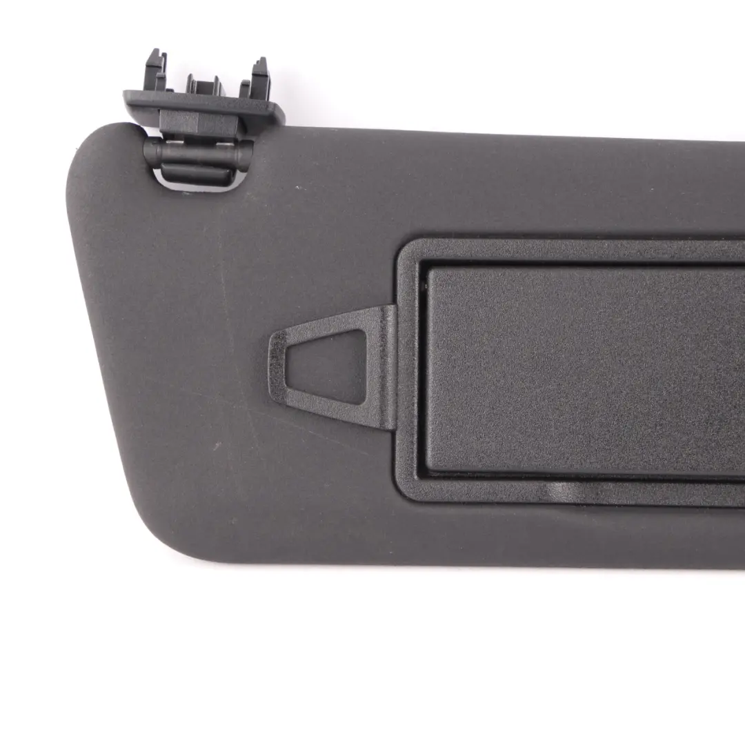 Mercedes W204 Sun Visor Cover Trim Panel Right O/S Black - SKU A2048104610-3 - Part number A2048104610